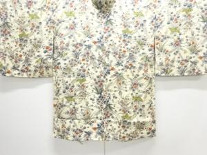 大正ロマン 草花模様羽織